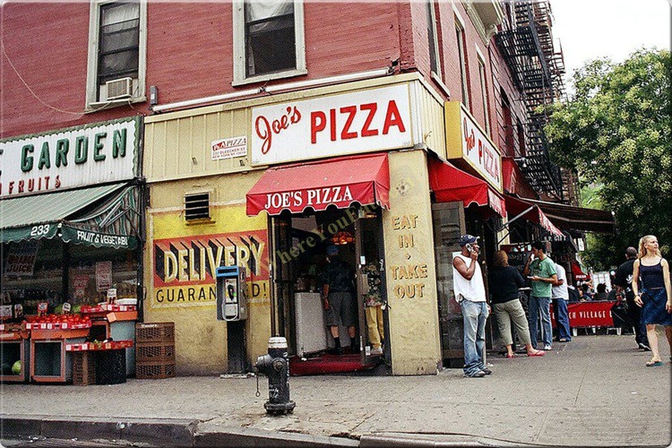 Joe's Brooklyn Pizza storefront at 1918 Monroe Ave, Rochester, NY 14618 - authentic Brooklyn-style pizza restaurant exterior