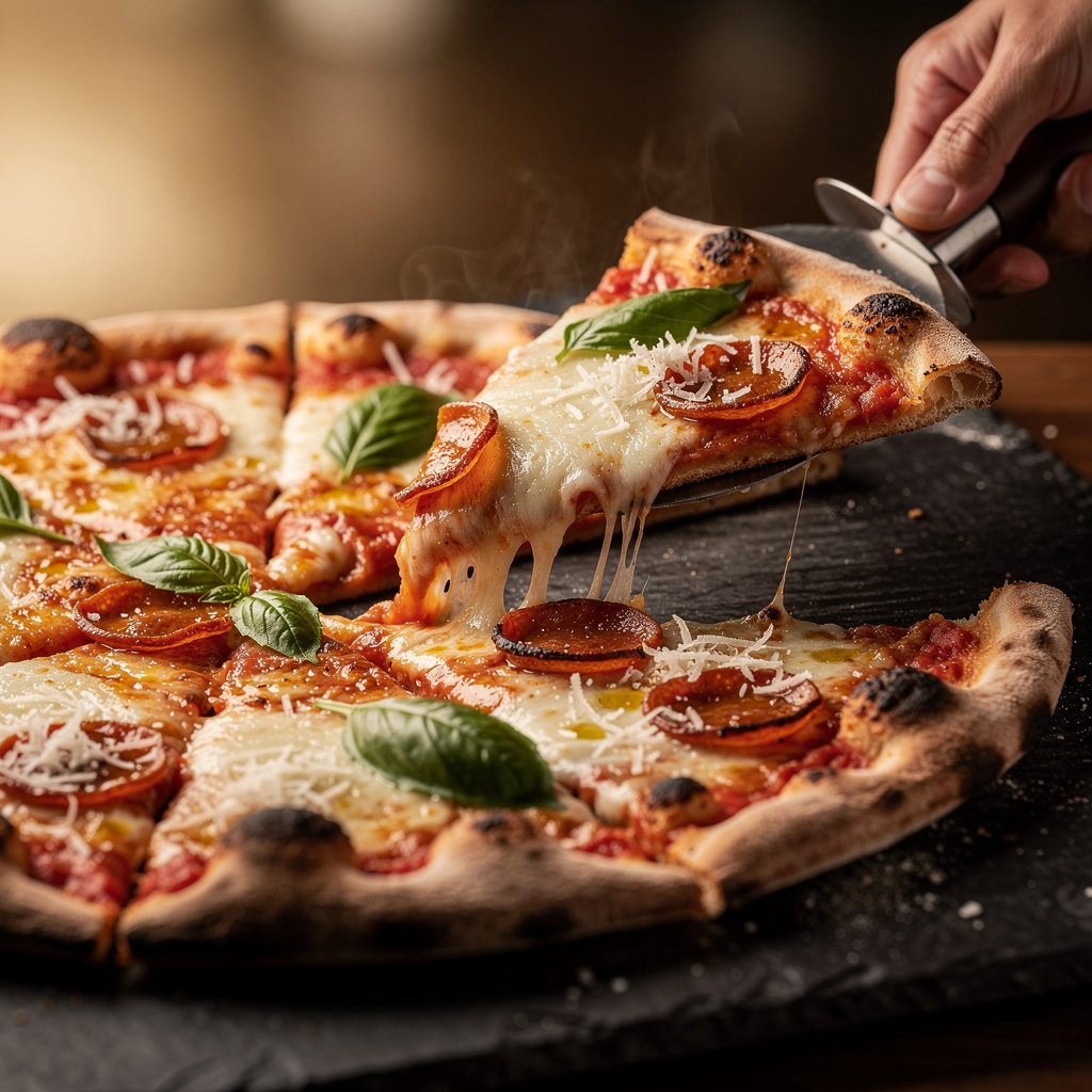 Joe's Brooklyn Pizza signature pizzas - authentic New York-style cheese and pepperoni pies